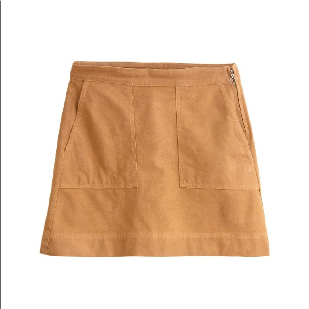Alex Mill | Twill Mini Skirt In Vintage Khaki